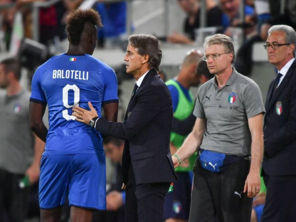 Balotelli e Mancini