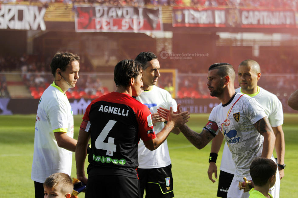 Il Lecce rimonta i satanelli, al novantesimo finisce 2-2