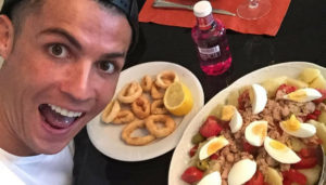 La dieta di Cristiano Ronaldo