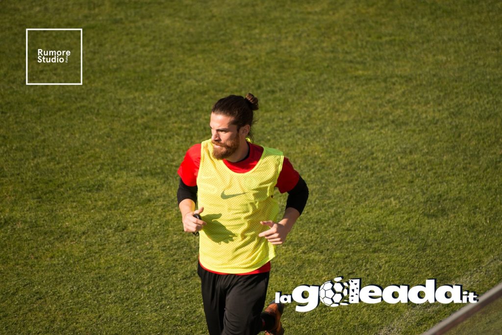 Martinelli Allenamento Foggia Brescia Luca Martinelli