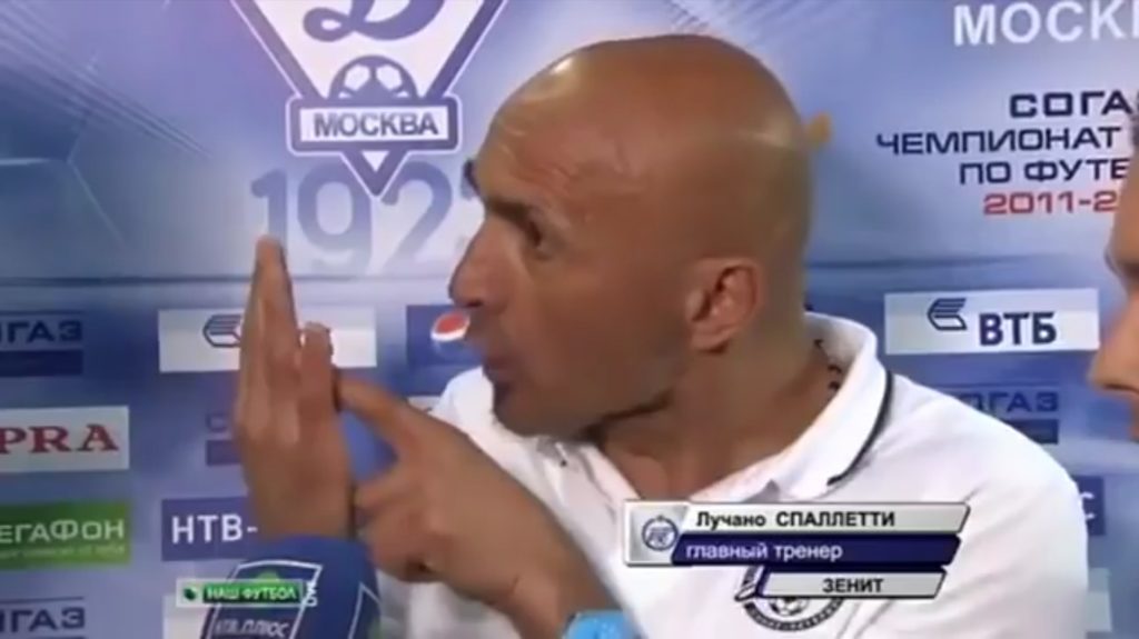 Quella volta che Spalletti sfanculò il giornalista russo (VIDEO)