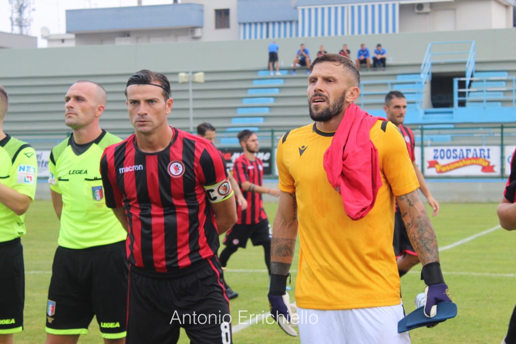 Il primo tempo di Fasano-Foggia