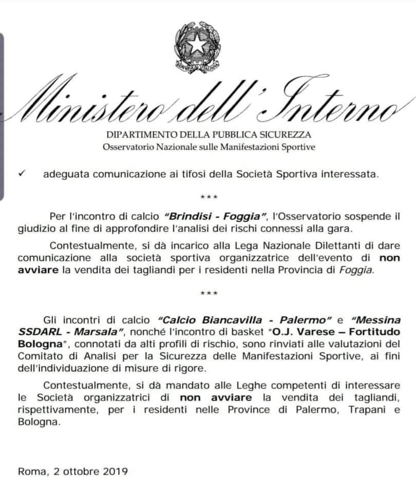 Brindisi-Foggia