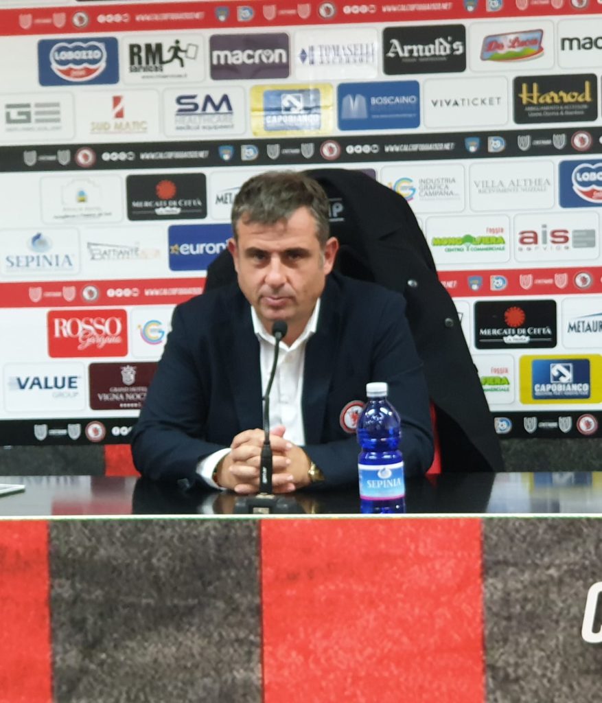 Corda: “A Bitonto andremo per vincere. Santoro…”