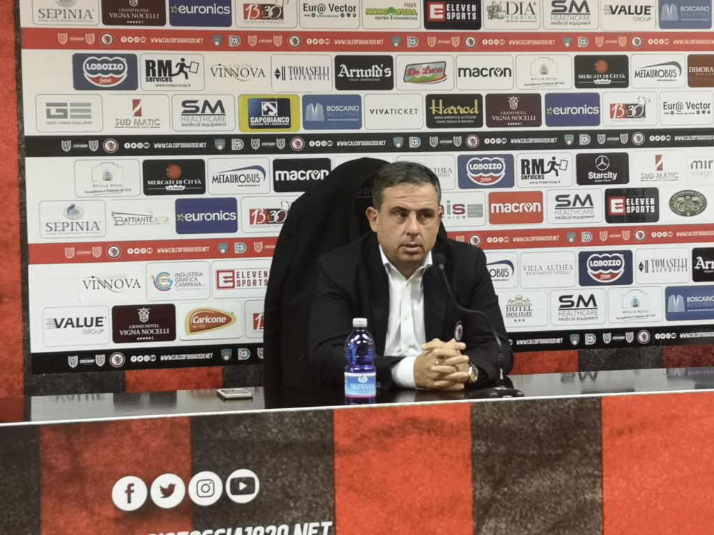 Corda: “Senza i tre punti torneremo ad allenarci dal 26 dicembre. E sul mercato…”