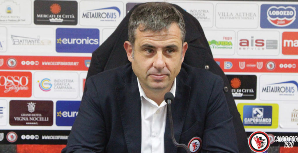 Calcio Foggia, Corda: “Vogliamo battere la Gelbison”