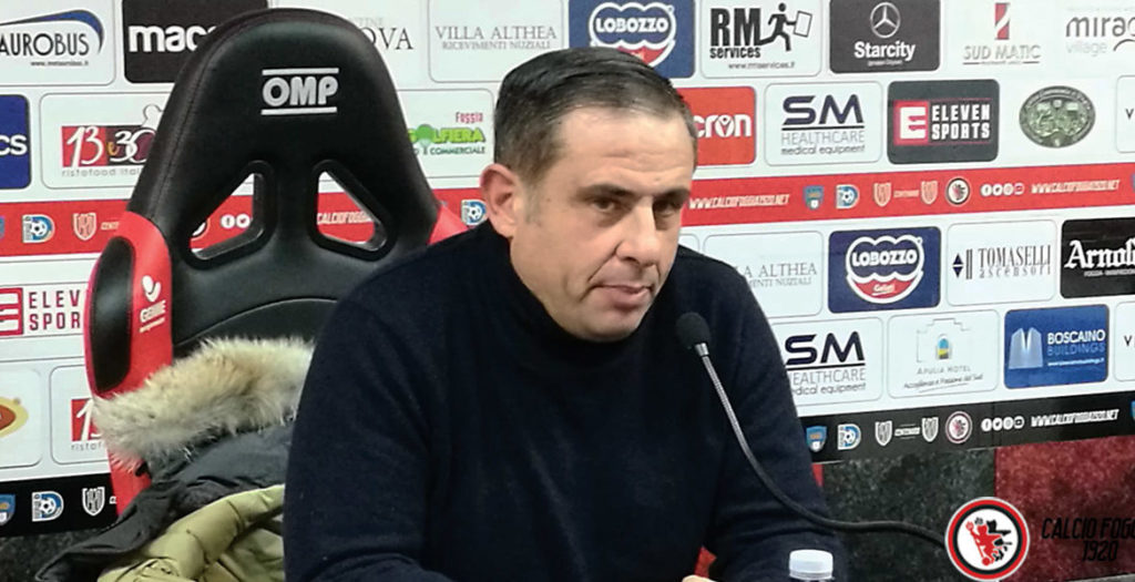 Calcio Foggia, Corda: “Per me allenare qui è un onore”