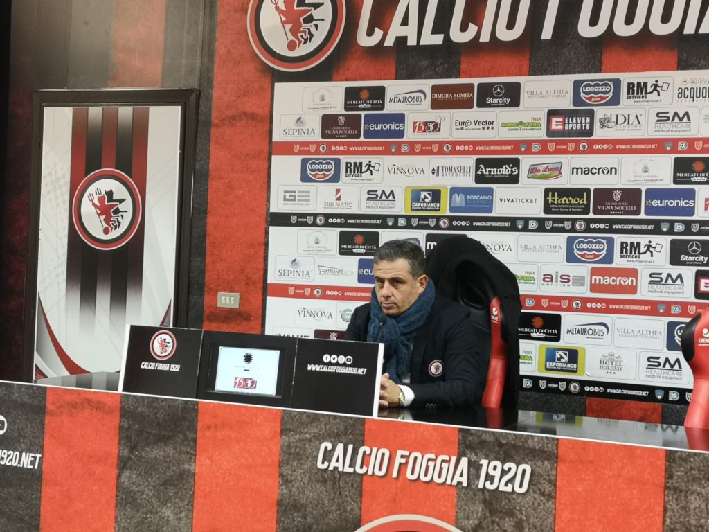 Calcio Foggia, Corda: “Dobbiamo lavorare duro”