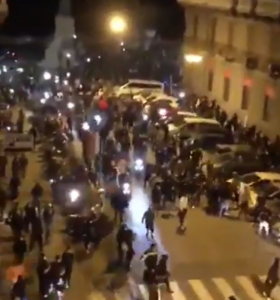 Guerriglia urbana Napoli