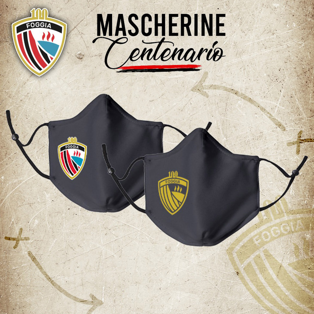 mascherine del Foggia