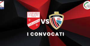 Teramo-Foggia convocati