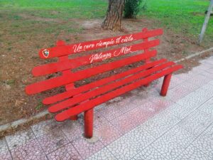 Panchina rossa Foggia