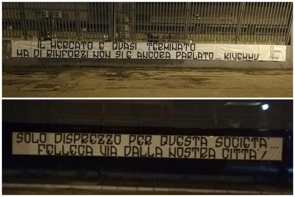 La Curva Nord invita Felleca, Pintus e Pelusi a rispondere pubblicamente
