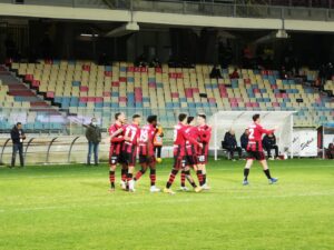Esultanza Foggia-Casertana