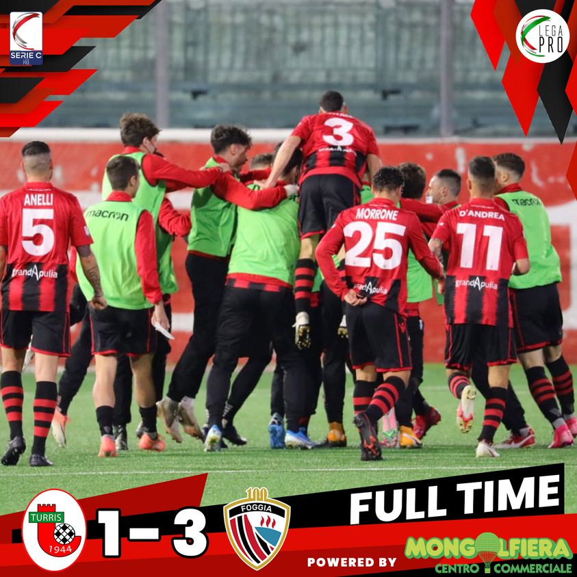 Turris-Foggia 1-3