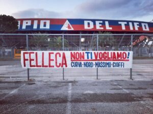 Striscione tifosi Samb Felleca