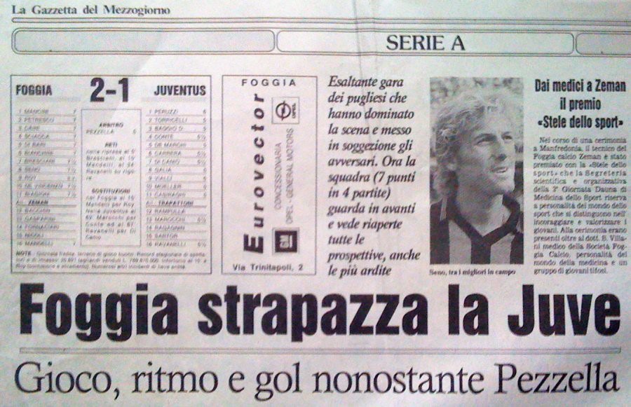 Superlega? “Siamo cresciuti guardando il Foggia battere la Juve”
