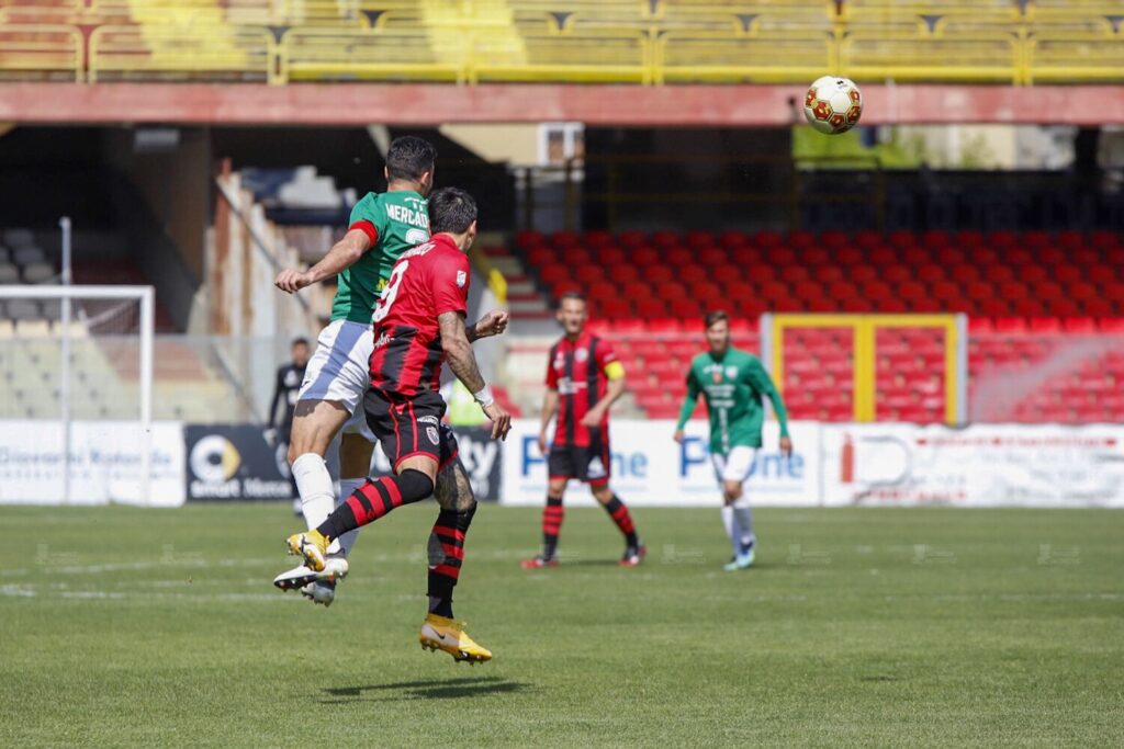 Uno scatto di Foggia-Monopoli 1-0