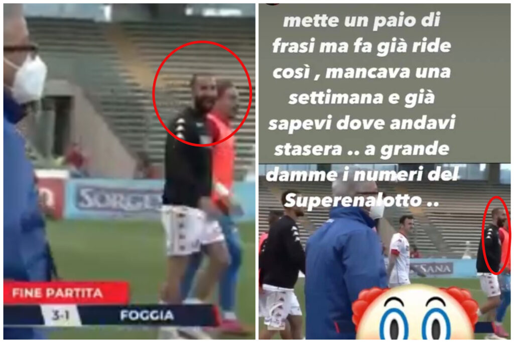 Salvi stuzzica Di Cesare su Instagram dopo la frase ‘a casa!’