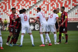 Uno scatto di Bari-Foggia 3-1