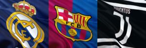 Real Madrid, Barcellona, Juventus