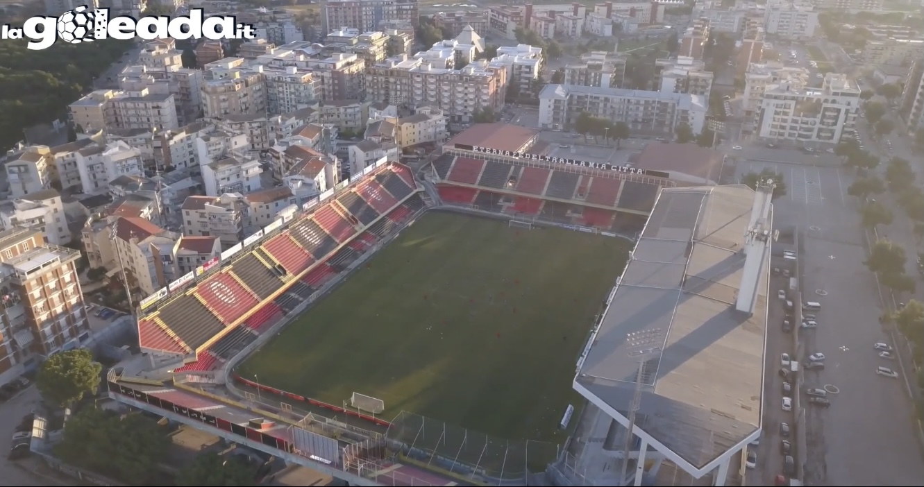 Lo stadio Pino Zaccheria di Foggia