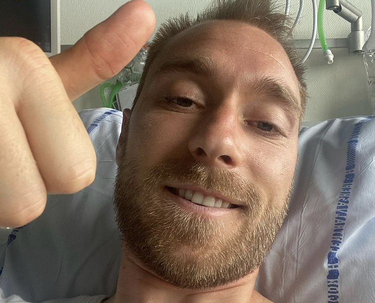 La “seconda vita” di Christian Eriksen: nessun danno al cuore