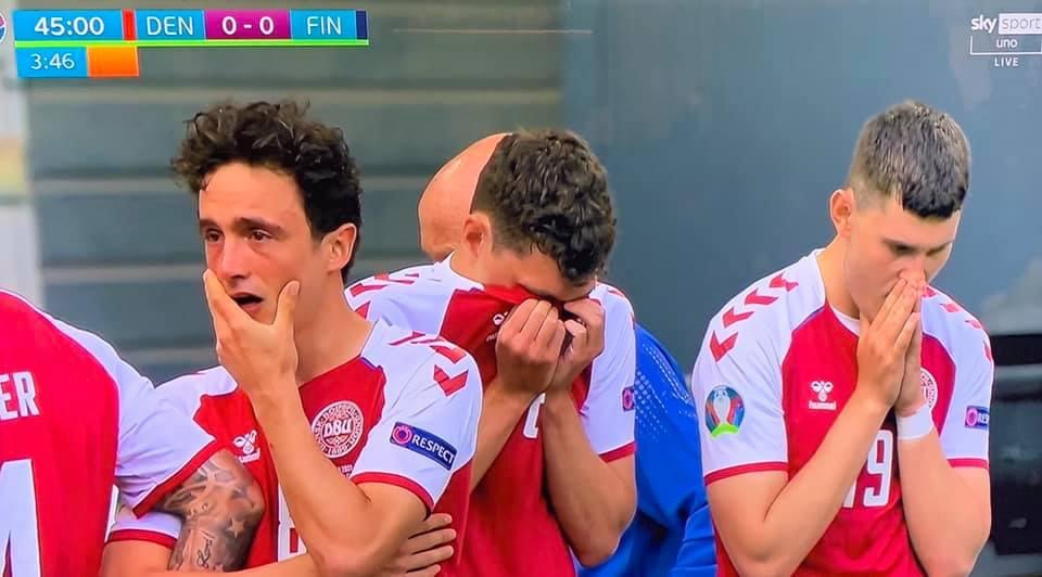 Euro 2020, shock in diretta: massaggio cardiaco ad Eriksen