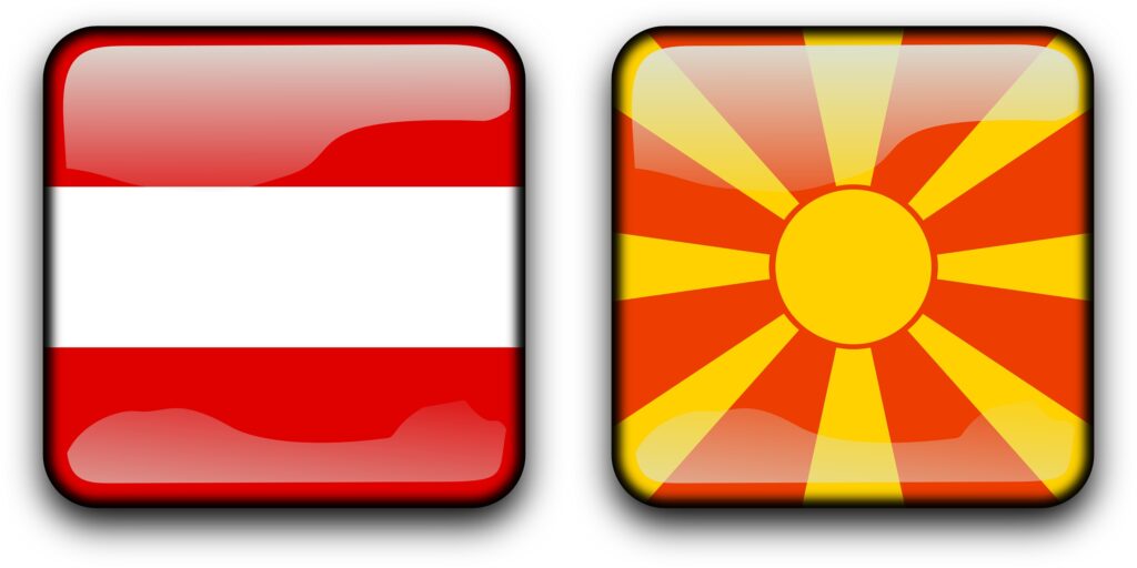 Austria-Macedonia del Nord