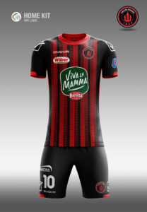 Home Kit Calcio Foggia 1920, stagione 2021/2022