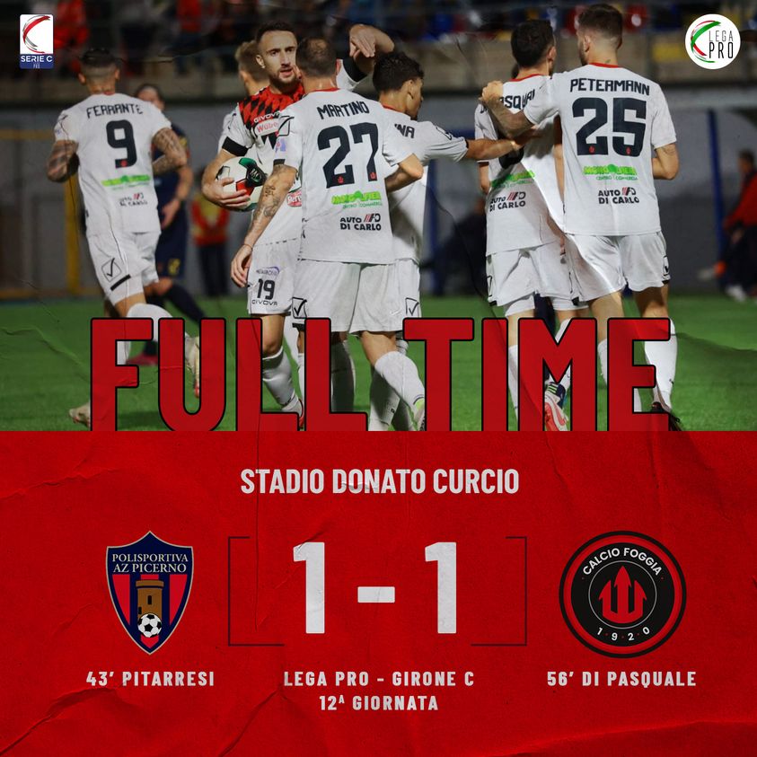 Picerno 1-1 Foggia