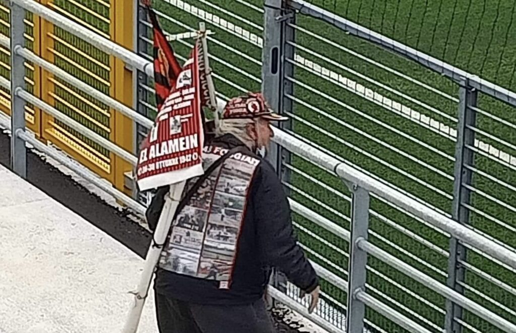 Il web celebra Nonno Ciccio, l’ultras novantaseienne sempre presente