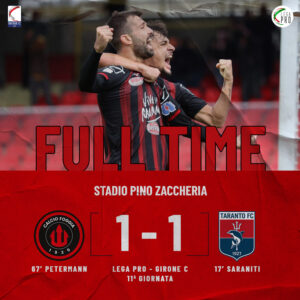 Foggia-Taranto 1-1