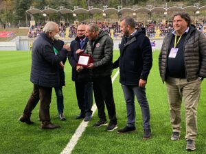 Zeman premiazione Picerno-Foggia