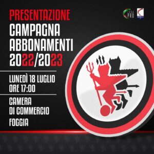Campagna abbonamenti Foggia