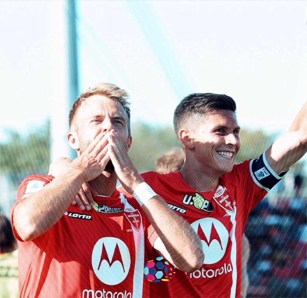 Christian Gytkjær e Matteo Pessina, Monza, Monza-Juventus