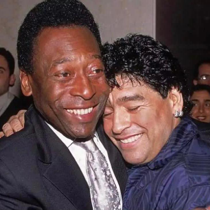 Pelé e Maradona