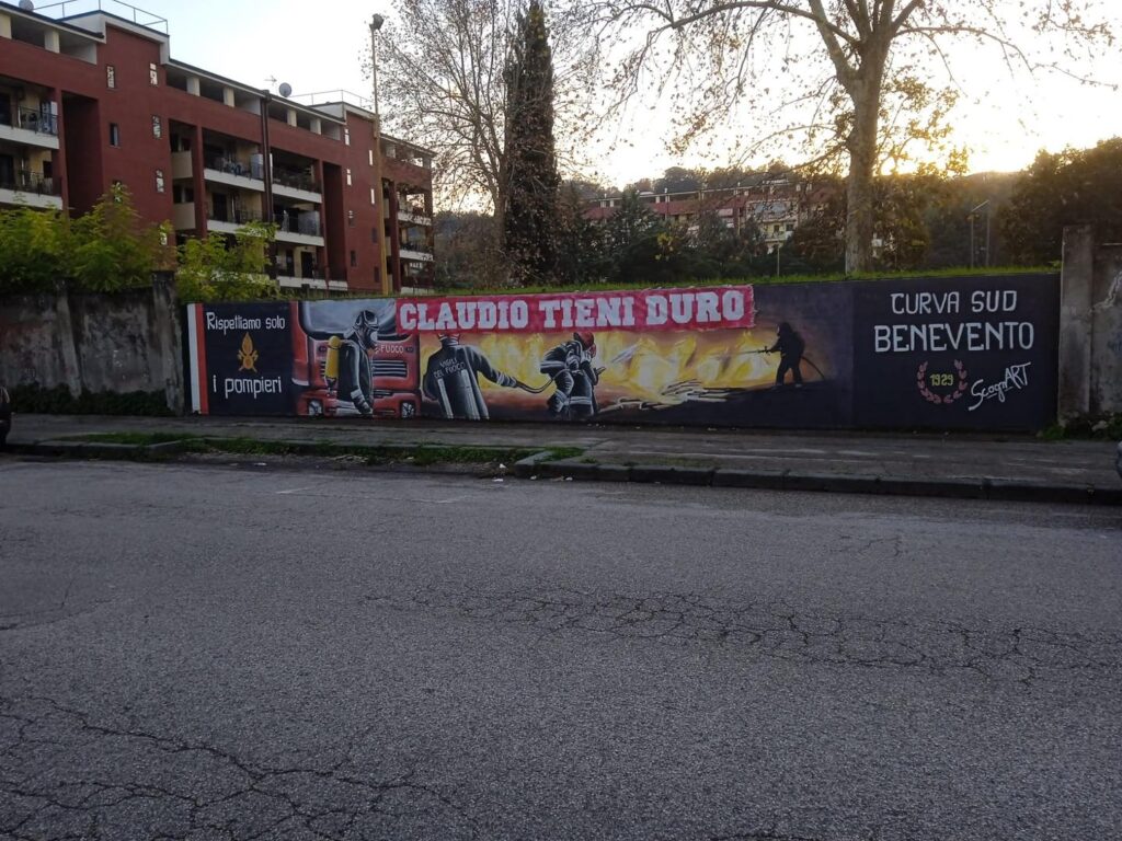 Curva Sud Benevento Claudio D'Ascanio