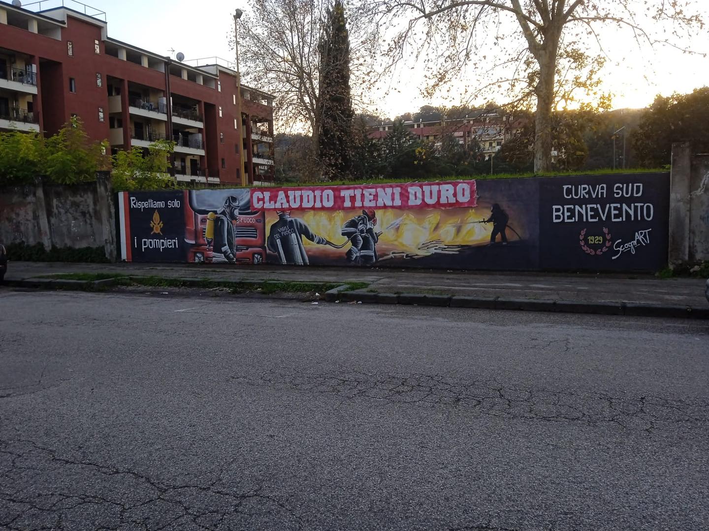 Curva Sud Benevento Claudio D'Ascanio