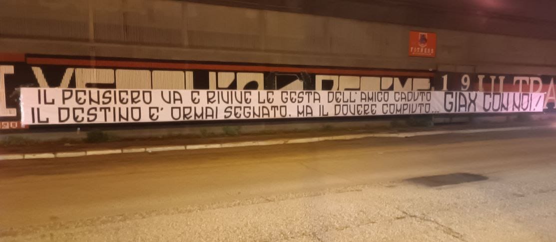 Curva Nord Foggia per Giax