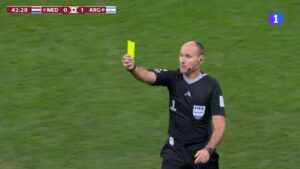 Antonio Mateu Lahoz Arbitro Argentina-Olanda