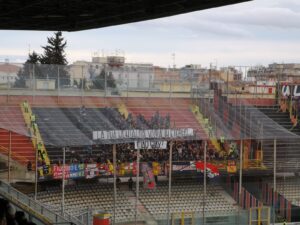 Striscione tifosi Potenza Giax