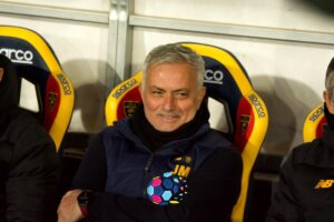 José Mourinho Lecce-Roma