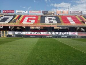 Striscione Foggia Zaccheria
