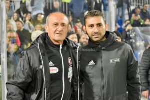 Delio Rossi ed il nuovo allenatore dell'Avellino Michele Pazienza Audace Cerignola-Foggia Playoff Serie C