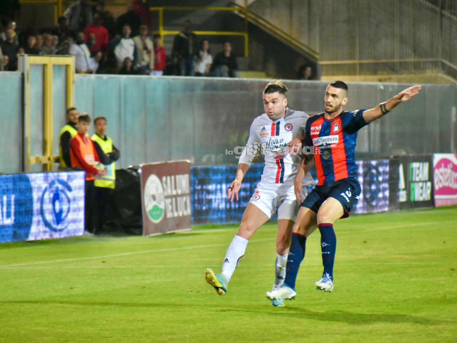 Beretta Foggia-Crotone, playoff Serie C (autore del 2-2 in Crotone-Foggia)