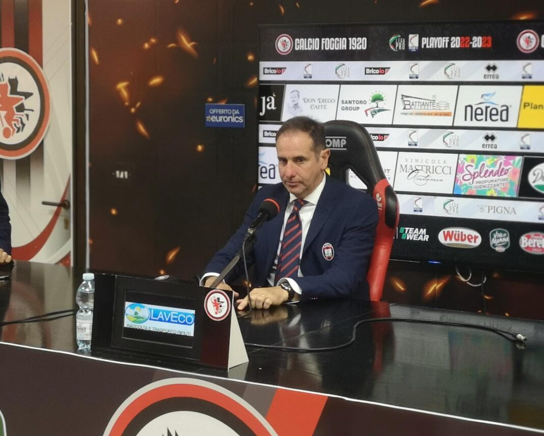 Zauli Foggia-Crotone playoff Serie C