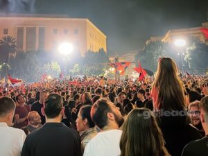 Piazza Cavour dopo Pescara-Foggia