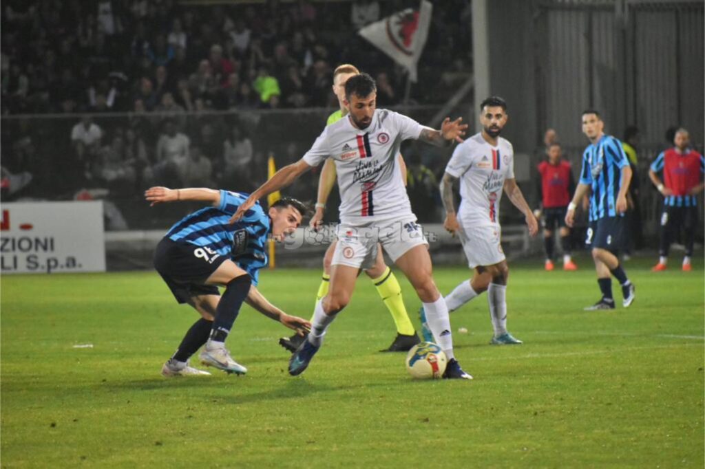 Foggia-Lecco Petermann andata finale playoff Serie C