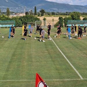 Foggia ritiro Assisi Bastia Umbra